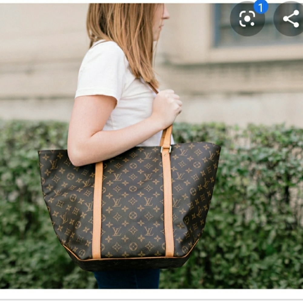 🔥🦋 OFFER❓❓🦋🔥Extra large Louis Vuitton SAC SHOPPING 48
